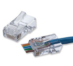 Mynd af Moli Cat6 RJ45 Feedthrough  25 stk.