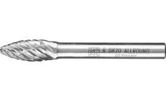 Mynd af Karbítfræs H 8x20mm stál/pott