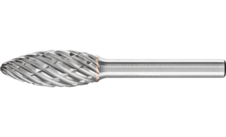 Mynd af Karbítfræs H 8x20mm stál/pott