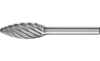 Mynd af Karbítfræs H 8x20mm stál/pott