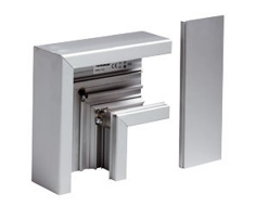 Mynd af Flathorn INKA 123x72x200mm Ál