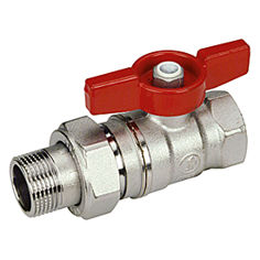 Mynd af Kúluloki 1/2" x 1/2" m/Unionum
