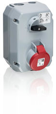 Mynd af CEE Tengill+rofi 400V IP44 16A