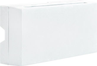 Mynd af Veggljós ÁF Edge LED 2x6W Hv.