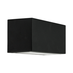Mynd af Veggljós Case 1x12W 1140lm 2700K Svart