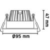 Mynd af Loftljós IF Juno Cob+ 10W Hv-m