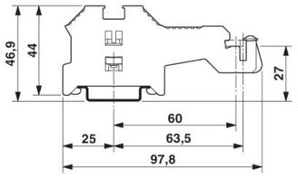 Mynd af Endastopp f/sk. AB-SKS 60