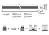 Mynd af Loftljós ÁF Mir LED 18W 1200mm
