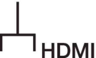 Mynd af Tengill HDMI 90° Q1/Q3 Hv.