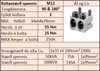 Mynd af Tengikl.  90&180° M12 2x35-240