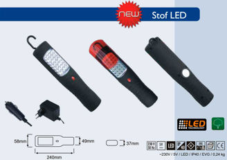 Mynd af LED ljós 12V / 230V