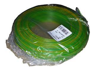 Mynd af Vír Einþ. H07V-U 1X 1,5 G/G