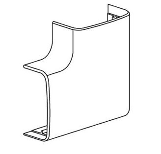 Mynd af Flathorn DMT plast 25x60mm