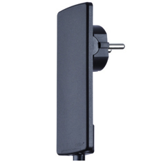 Mynd af Kló 90° þunn (5mm) Schuko Sv.
