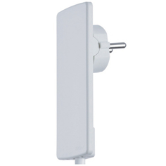 Mynd af Kló 90° þunn (5mm) Schuko Hv.
