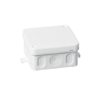 Mynd af Tengidós IP65  75x75x38mm Hvít
