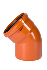 Mynd af PVC Beygja 200mm - 67°