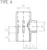 Mynd af PVC Lím Té  40 x 32mm