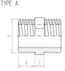 Mynd af PVC Lím Brjóstnippill  2" 