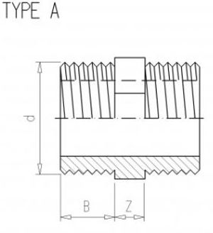 Mynd af PVC Lím Brjóstnippill  2" 
