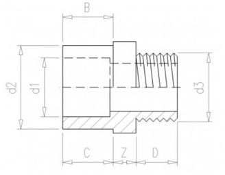 Mynd af PVC Lím Nippiltengi  50mm x  2" 