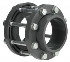 Mynd af PVC Lím Flangsasett m/Boltum 160mm