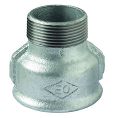 Mynd af Nippil-Formúffa  1 1/2" -     3/4" Svart