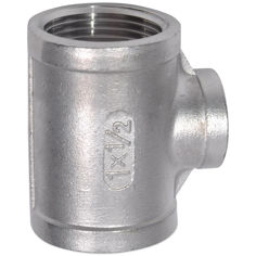 Mynd af Minnkunar-Té 1x     3/4" Ryðfrítt