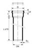 Mynd af  Ultra dB Rör DN110 x 1000mm