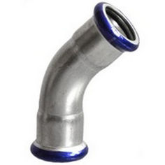 Mynd af Press Hálf-Hné Ryðfrítt  22mm
