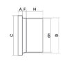 Mynd af Flangskragi DN 125 - SDR 11