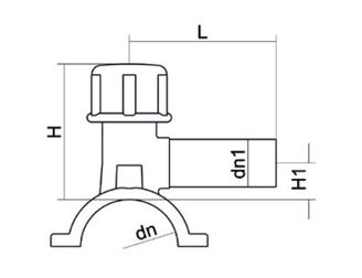 Mynd af Borbaula með hníf DN 110/32 - SDR 11