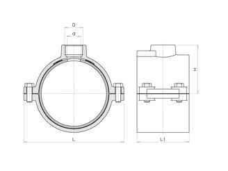 Mynd af Borbaula 125mm -   1"