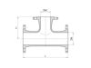 Mynd af Flangs Té DN 150