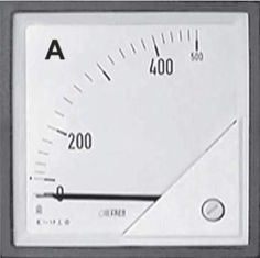 Mynd af Ampermælir F96E -/5A án skala