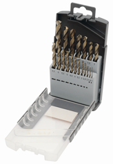 Mynd af Borasett 1-10mm HSS-Cobalt