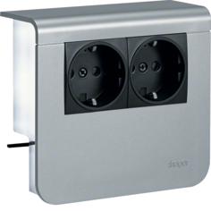 Mynd af Tengill SL55 2xSchuko Ál