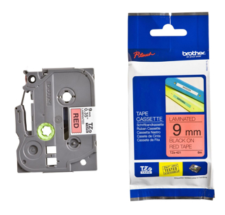 Mynd af Leturband TZE421  9mmx8m sv/ra