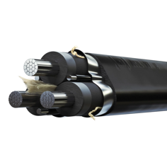 Mynd af Aflstr.24kV AXAL-TT Al 3X  50