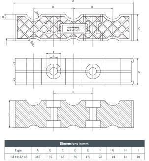 Mynd af Strengklemma 4x32-48mm