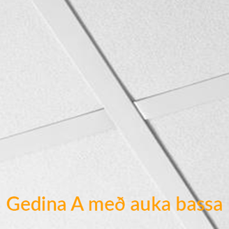 Mynd af Kerfisloft Ecophon Gedina