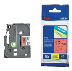 Mynd af Leturband TZE431 12mmx8m sv/ra