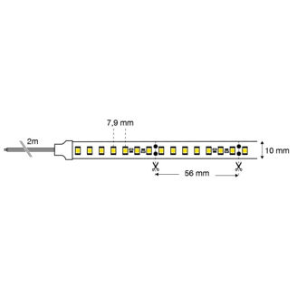 Mynd af LED-borði 15W IP20 3000K  5m