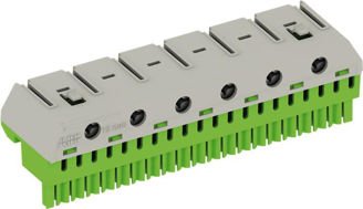 Mynd af Jarðskinna 20x1,5-4+6x25mm²