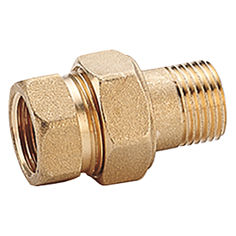 Mynd af Kopar Nippil-Union      1/2"