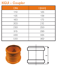 Mynd af PVC Skotmúffa 100mm
