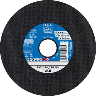 Mynd af Skurðarskífa ál 125x1,0mm