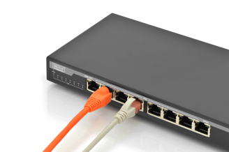 Mynd af PoE Sviss Gigabit 8p 135W