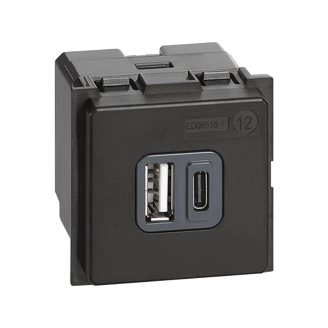 Mynd af Living Now USB hleðslutengill A+C