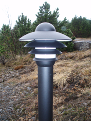 Mynd af Katla útistaur 550mm Svartur